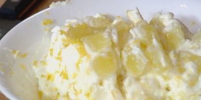 Шаг 2: лимонного творожка на тосте