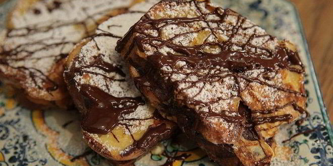 Рецепт Шоколадных французских тостов