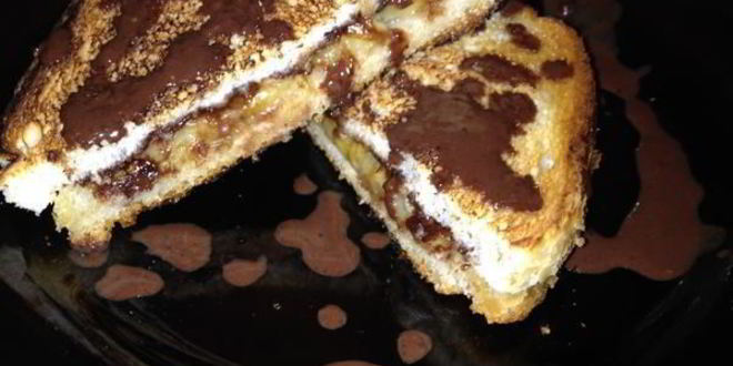 Рецепт тостов с бананами