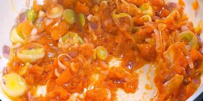 Шаг 5: тостов с индейкого и овощами