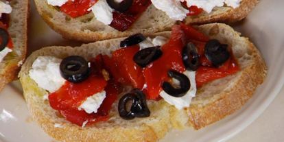 Шаг 3: тостов с козьим сыром