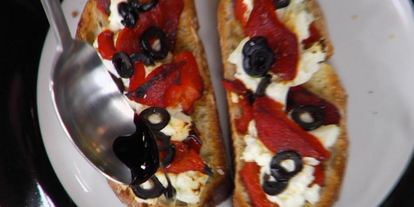 Шаг 4: тостов с козьим сыром