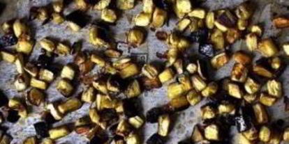 Шаг 1: тостов с салатом из баклажанов