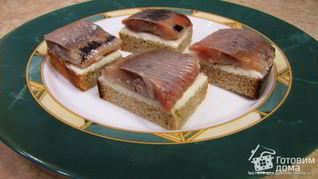 Рецепт Тостов с селедкой