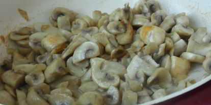 Шаг 3: тостов с шампиньонами