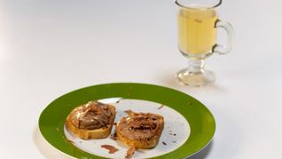 Рецепт Тостов с творогом и шоколадной пастой