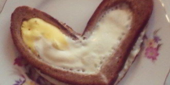 Рецепт яиц в тостах