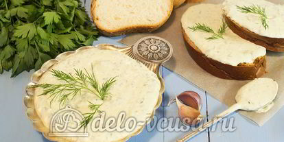 Шаг 9: творожной закуски с зеленью и чеснокома