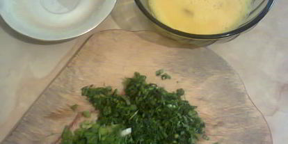 Шаг 1: глазуньи с эстрагоном