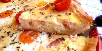 Шаг 22: глазуньи в съедобной сковородке