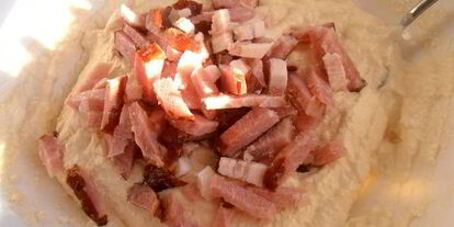 Шаг 8: глазуньи в съедобной сковородке