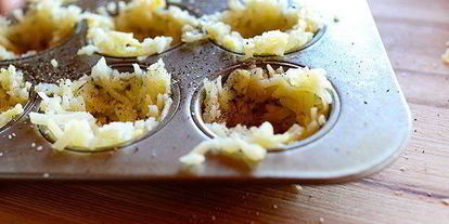 Шаг 2: картофельных корзинок с яичницей-глазуньей