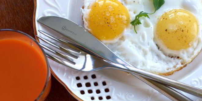 Рецепт вкусной яичницы