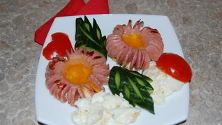 Рецепт Яичницы для любимой