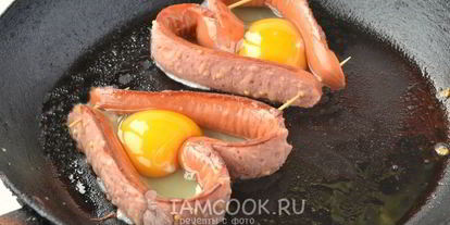 Шаг 5: яичницы для любимых