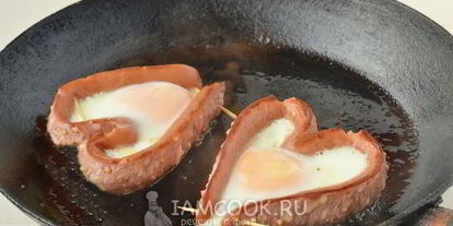 Шаг 6: яичницы для любимых