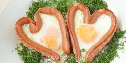 Шаг 8: яичницы для любимых