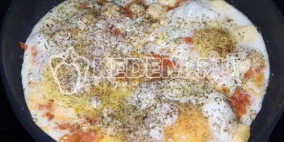 Шаг 4: яичницы на завтрак