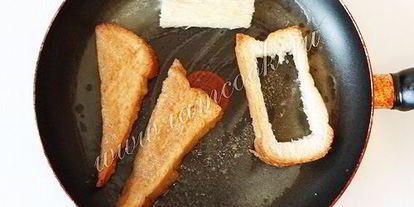 Шаг 6: яичницы по-бирмингемски и чайные тосты