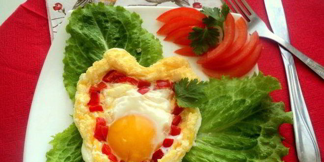 Рецепт яичницы по-итальянски