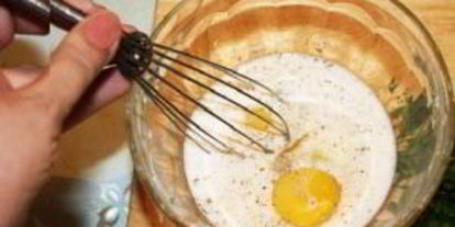 Шаг 3: яичницы с бананом