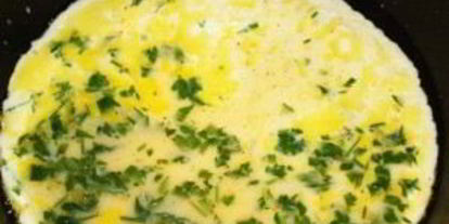 Шаг 5: яичницы с бананом