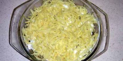 Шаг 16: яичницы с грибами