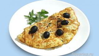 Рецепт Яичницы с печенью