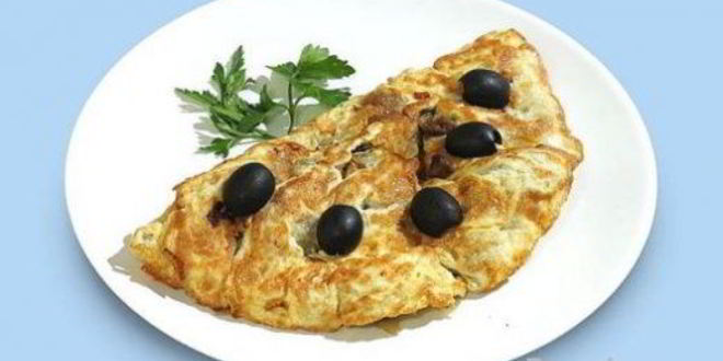 Рецепт яичницы с печенью