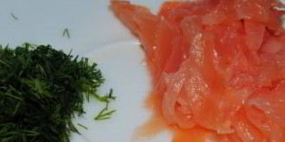 Шаг 1: яичницы с семгой