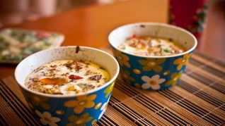 Рецепт Яичницы с заправками