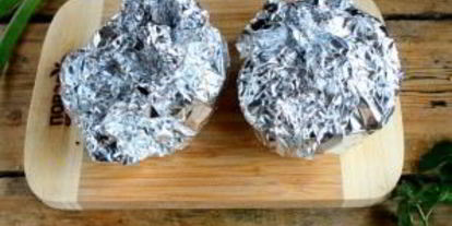 Шаг 3: яичницы в булочке с ветчиной