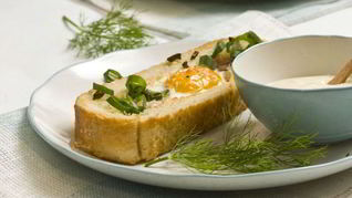 Рецепт Яичницы в чиабатте