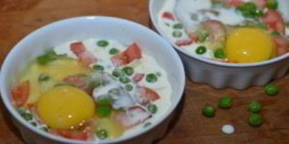 Шаг 3: яичницы в микроволновке