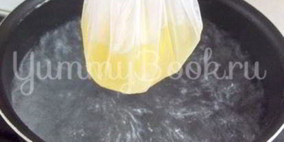 Шаг 1: яичницы, варенной в пакете