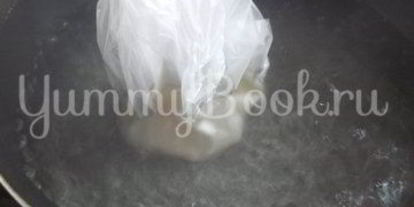 Шаг 2: яичницы, варенной в пакете