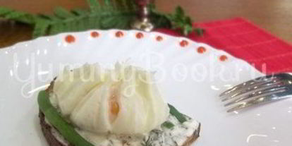 Шаг 4: яичницы, варенной в пакете