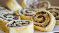 Рецепт Закуски — бисквитного рулета с грибам