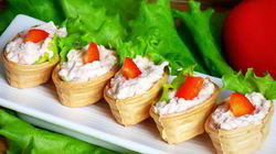 Рецепт Закуски из икры минтая и творожного сыра