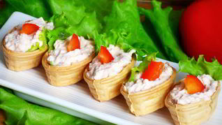 Рецепт Закуски из икры минтая и творожного сыра