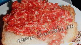 Рецепт Закуски из хрена и томатов на зиму Ядрен Матрен