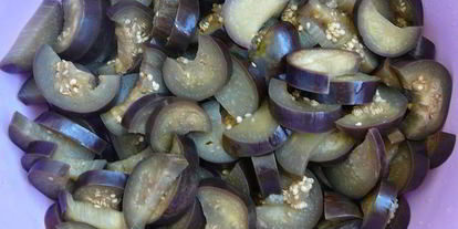 Шаг 2: закуски иза маринованных баклажанова