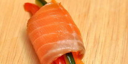 Шаг 2: закуски из семги калейдоскоп