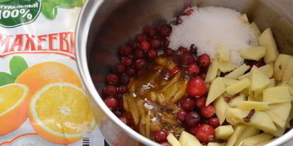 Шаг 1: закуски с паштетом и клюквенным чатни