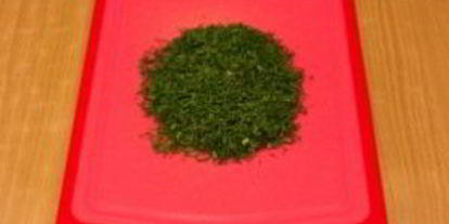 Шаг 3: закуски светофор