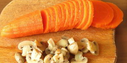 Шаг 3: грибного заливного постного