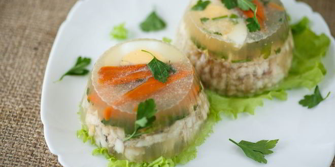 Рецепт рыбного заливного