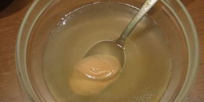 Шаг 3: слоеного заливного из языка петушок