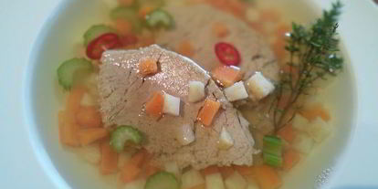 Шаг 4: телячьего заливного