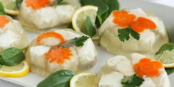 Рецепт украинского заливного с судаком